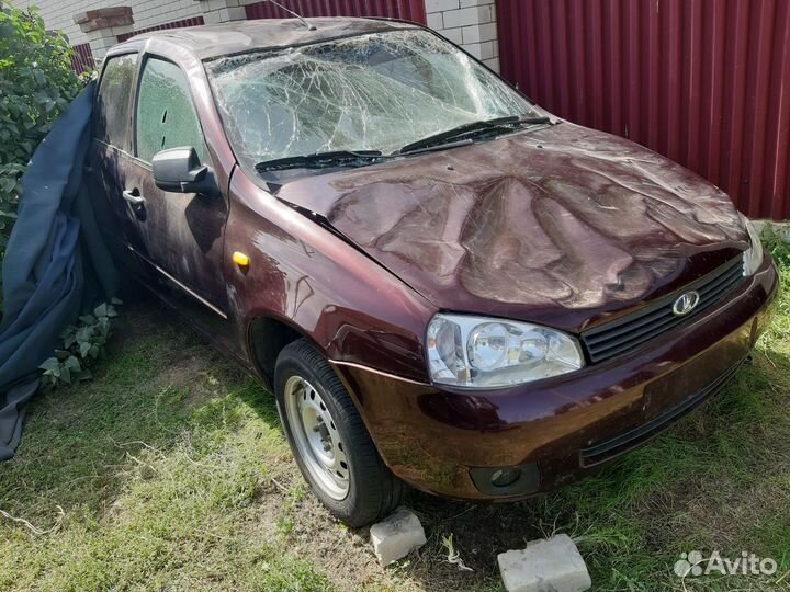 LADA Kalina 1.6 МТ, 2013, битый, 130 000 км