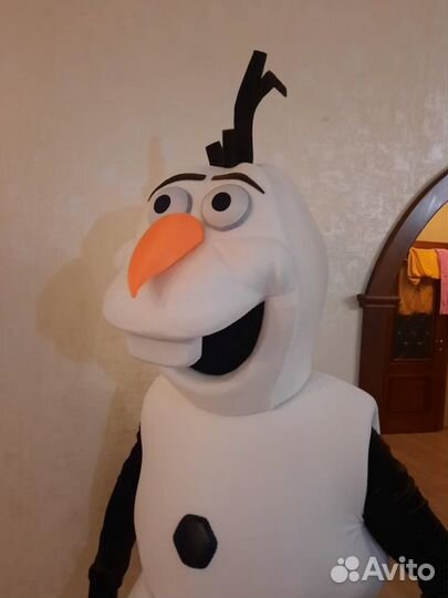 Костюм Снеговик для аниматора ростовая кукла