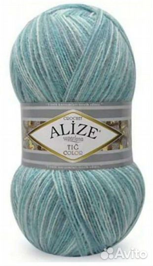 Пряжа Alize Superlana Tig Color