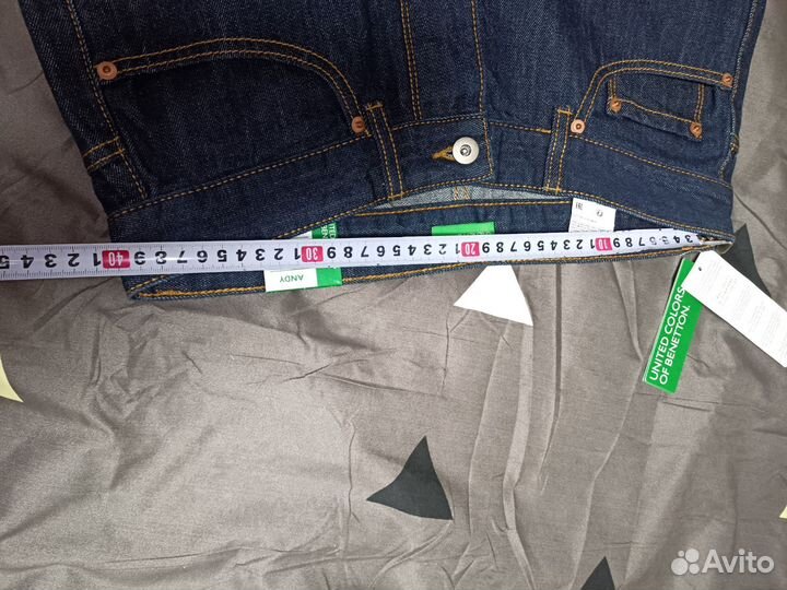 Джинсы мужские benetton 48размер