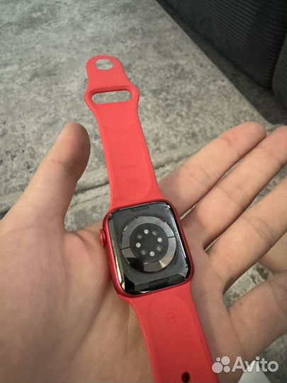 Часы apple watch 6 40 mm red