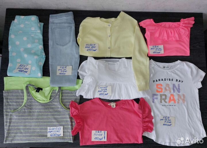 Одежда рост 134 8-10 лет H&M
