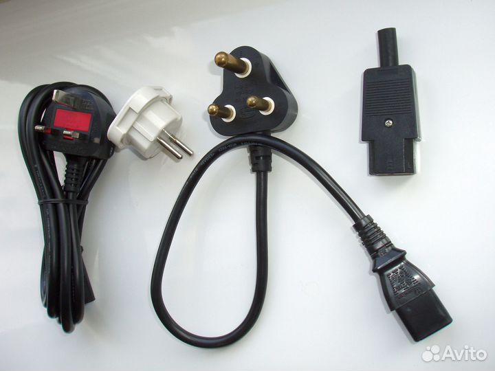 Винтажные сетевые кабеля Hirakawa UK / USA 80A