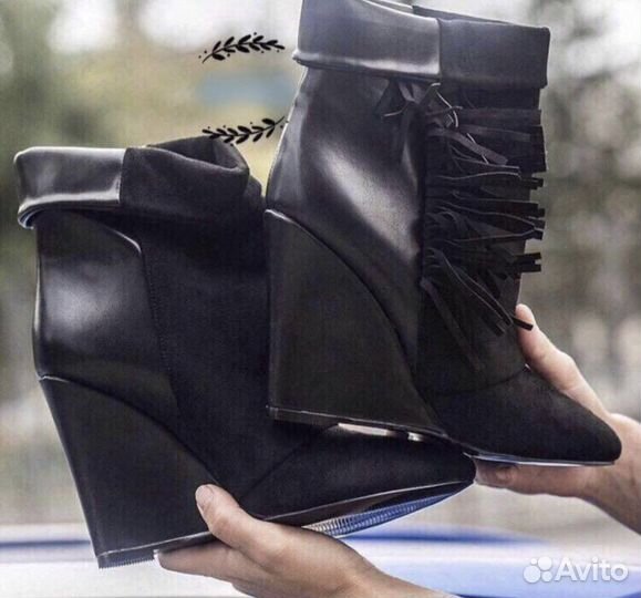 Ботильоны зимние новые