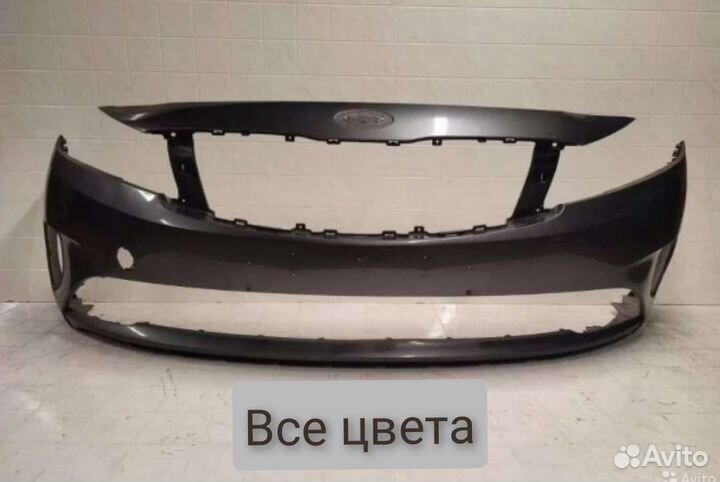 Бампер передний Kia cerato 3 рестайл 2016-2019 рес