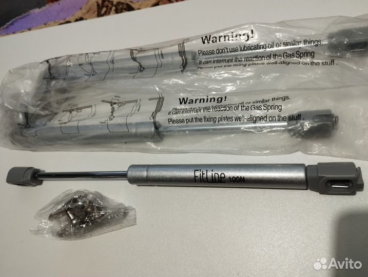 Газлифт мебельный 60N, 100N