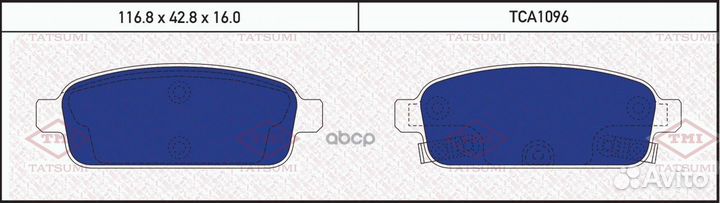 Колодки тормозные chevrolet cruze 09/orlando 1