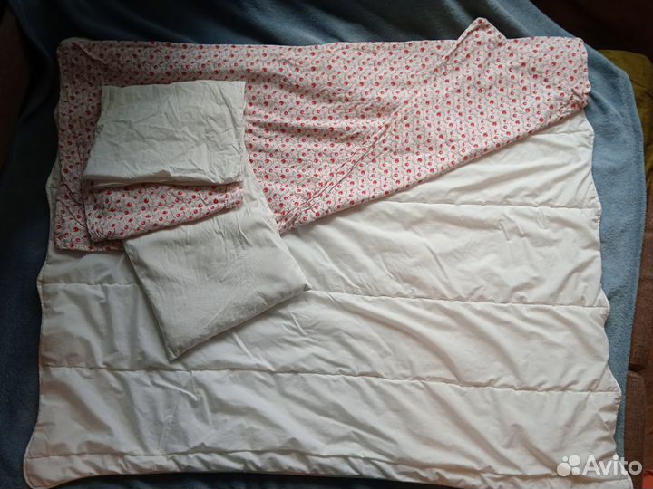 Одеяло и подушка Икеа для ребенка