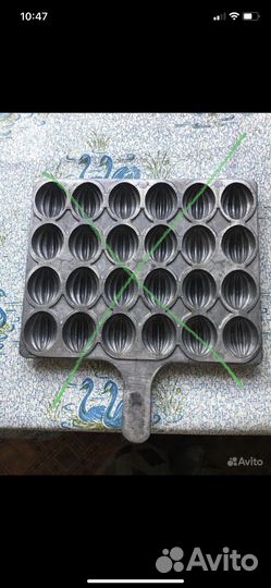 Вафельницы, орешница СССР