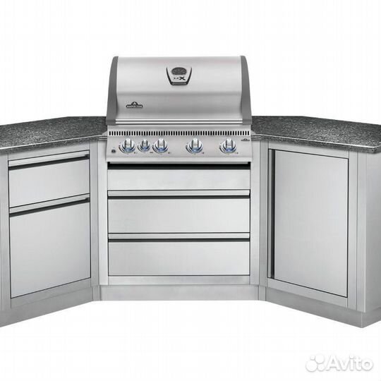 Встраиваемый газовый гриль Napoleon bilex-485