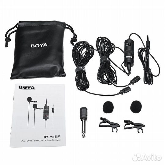 Петличный микрофон Boya BY-M1DM