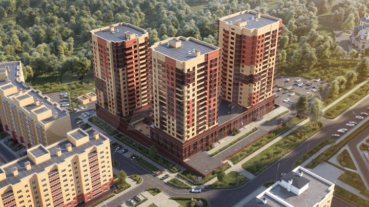 2-к. квартира, 98,3 м², 4/15 эт.