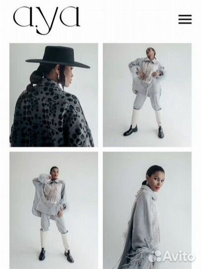 Aya brand трикотажный костюм