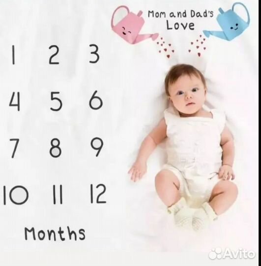 Плед для фотосессии новорожденных