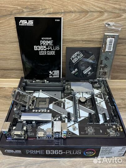 Материнская плата asus prime b365 plus