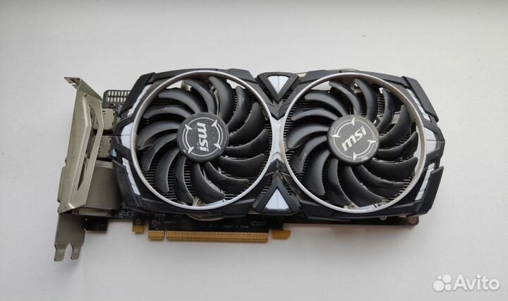 Видеокарта rx580 8gb msi