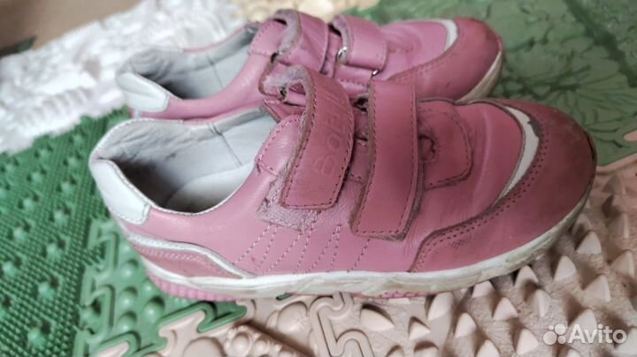 Полуботинки кожаные для девочки