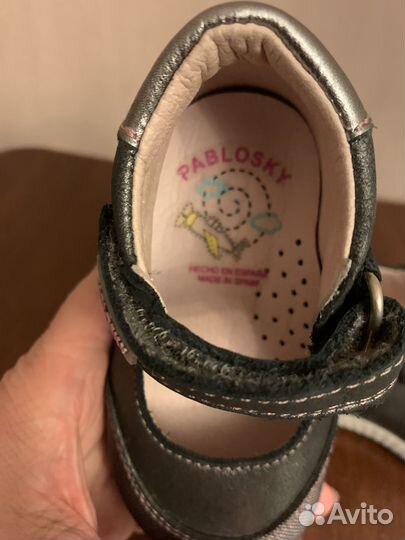 Туфли для девочки 19 размер