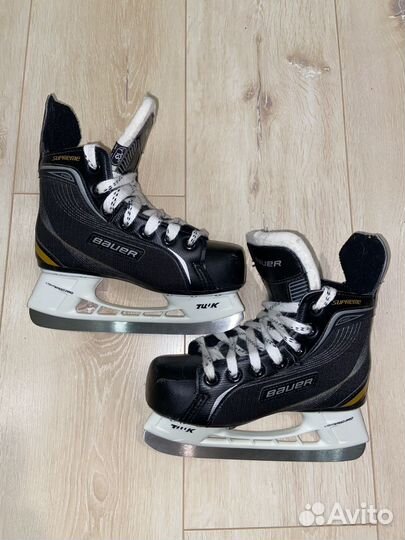Коньки bauer supreme pro (стелька 20,6 см)
