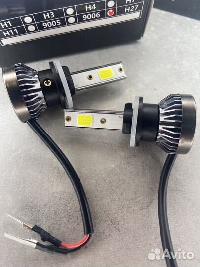 Лед лампы H27 (радиатор)