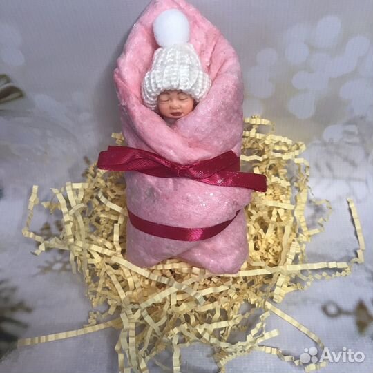 Ватная игрушка Малыш Пеленашка