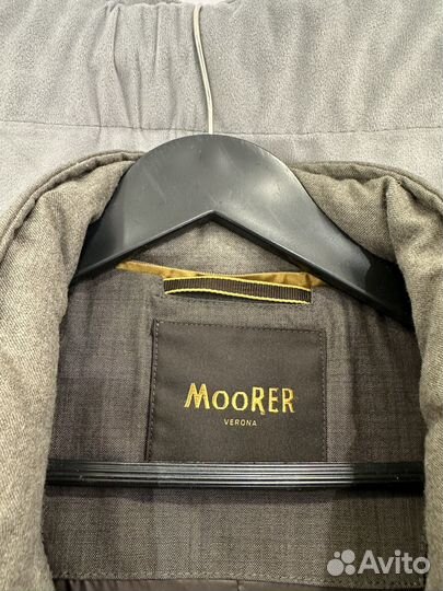 Пуховик мужской moorer 52 оригинал