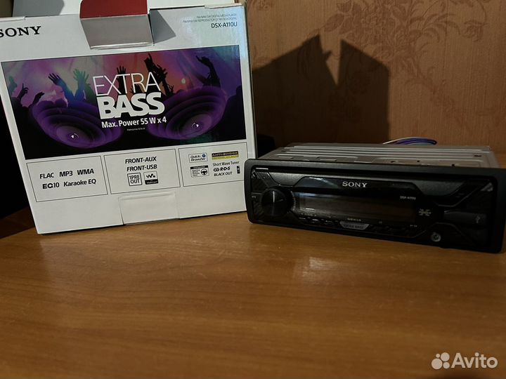 Автомагнитола sony DSX-A110U