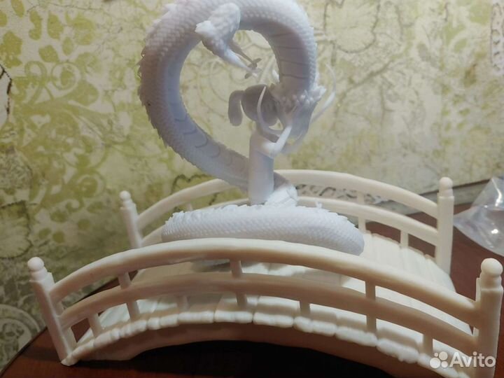 Хаку и Тихиро на мостике