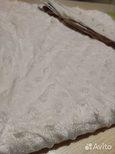 Плед детский плюшевый