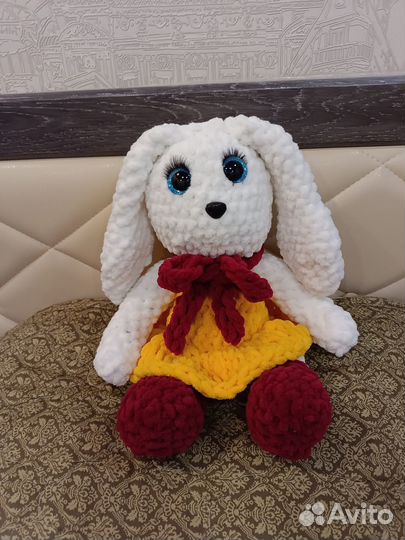 Мягкая игрушка зайчик