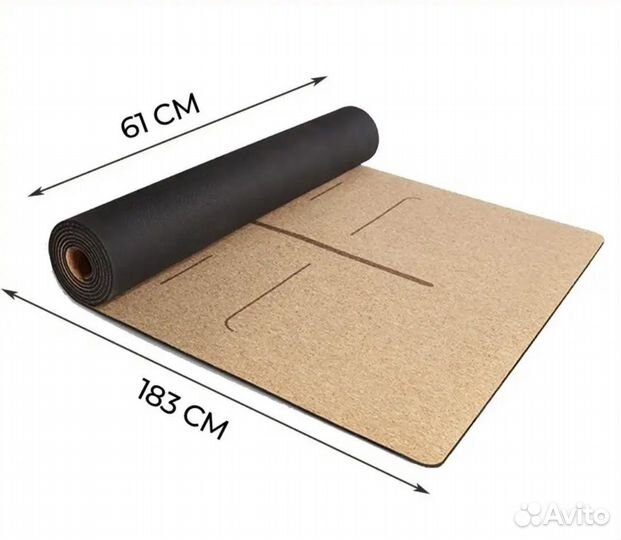 Коврик для фитнеса и йоги