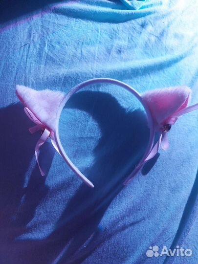 Аниме Кошачьи ушки ободок