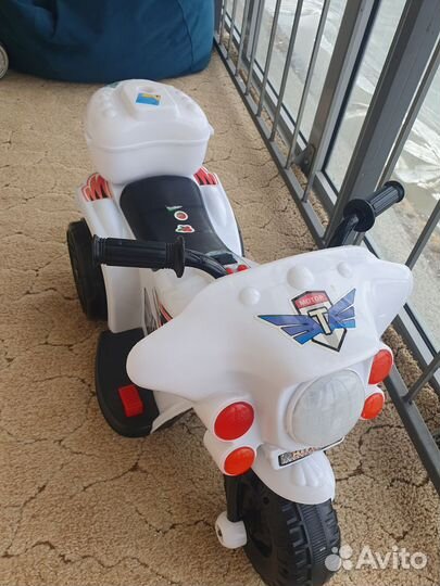 Детский мотоцикл на аккумуляторе бу