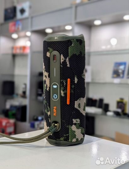 Портативная колонка JBL Flip 6 хаки, оригинал