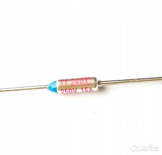 Термопредохранители 10A 15A 250V 77-260C