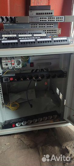 Серверные шкафы и коммутационное оборудование