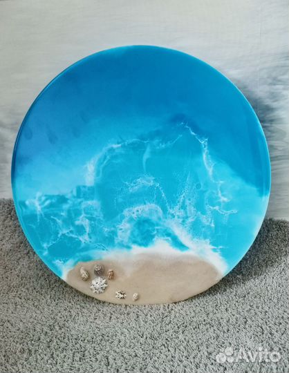 Интерьерная картина из эпоксидной смолы