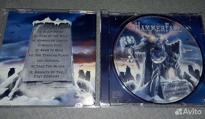 CD HammerFall - Chapter V: Unbent, Unbowed (2005)