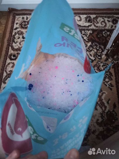 Наполнитель для кошачьего туалета силикагель