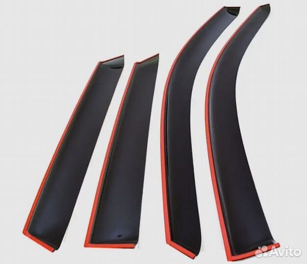 Дефлекторы окон Skoda Rapid. с 2013 года