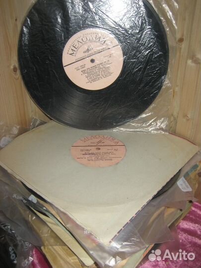 Грампластинки. Период СССР