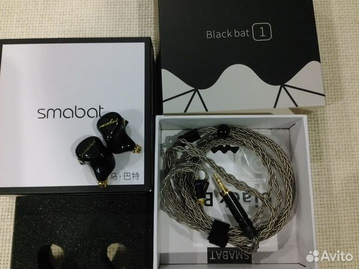 Наушники Smabat Black bat 1