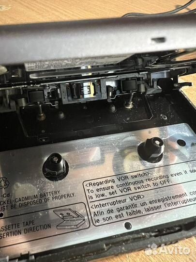 Кассетный плеер диктофон Sony TCM-80V