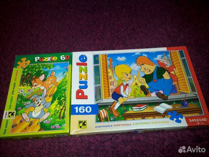 Продаются новые пазлы разных размеров(новые)