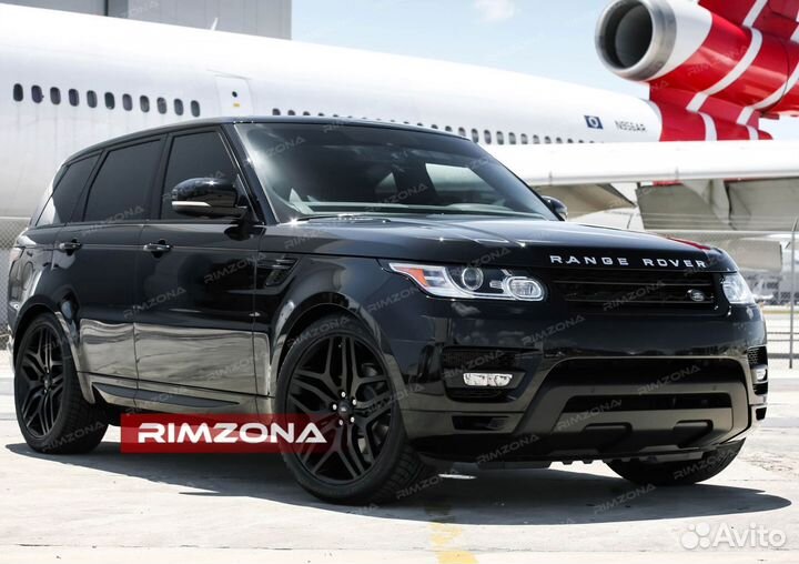 Кованые диски R22 на Range Rover Sport