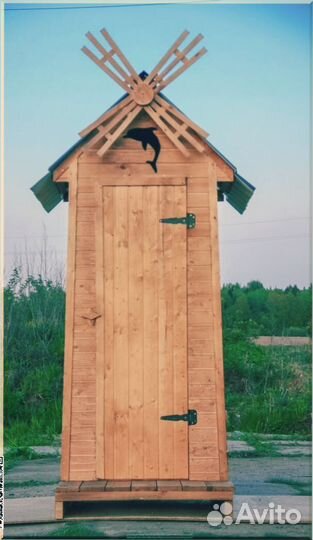 Уличный туалет прямоугольник STT