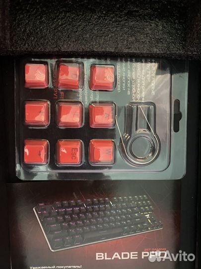 Клавиатура zet gaming blade pro kailh red