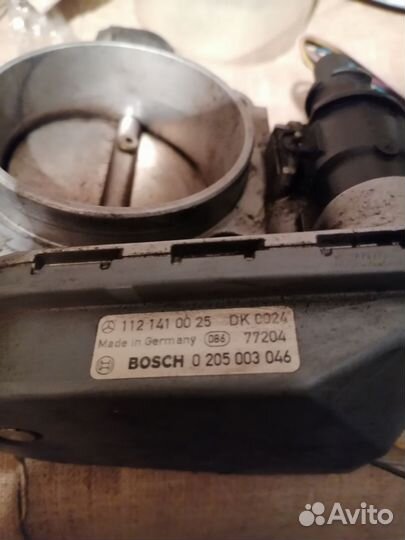 Дроссельная заслонка Mercedes Benz m112 2.4