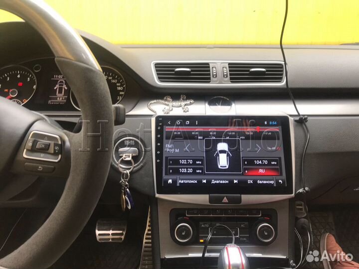 Магнитола Mstar для VW B7 с установкой