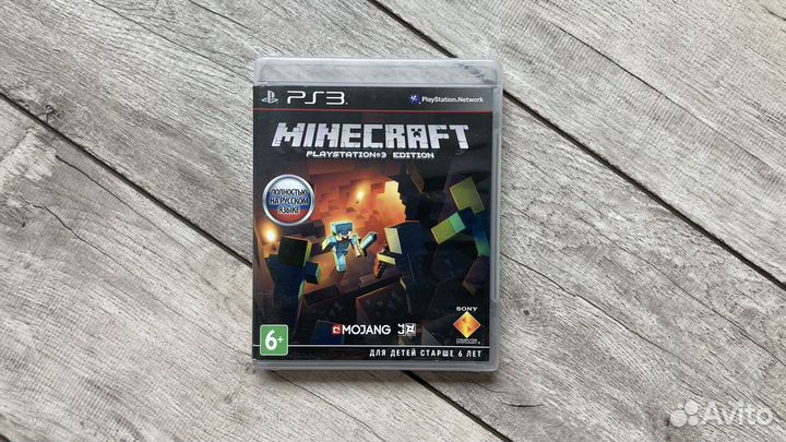 Minecraft ps3 диск лицензия